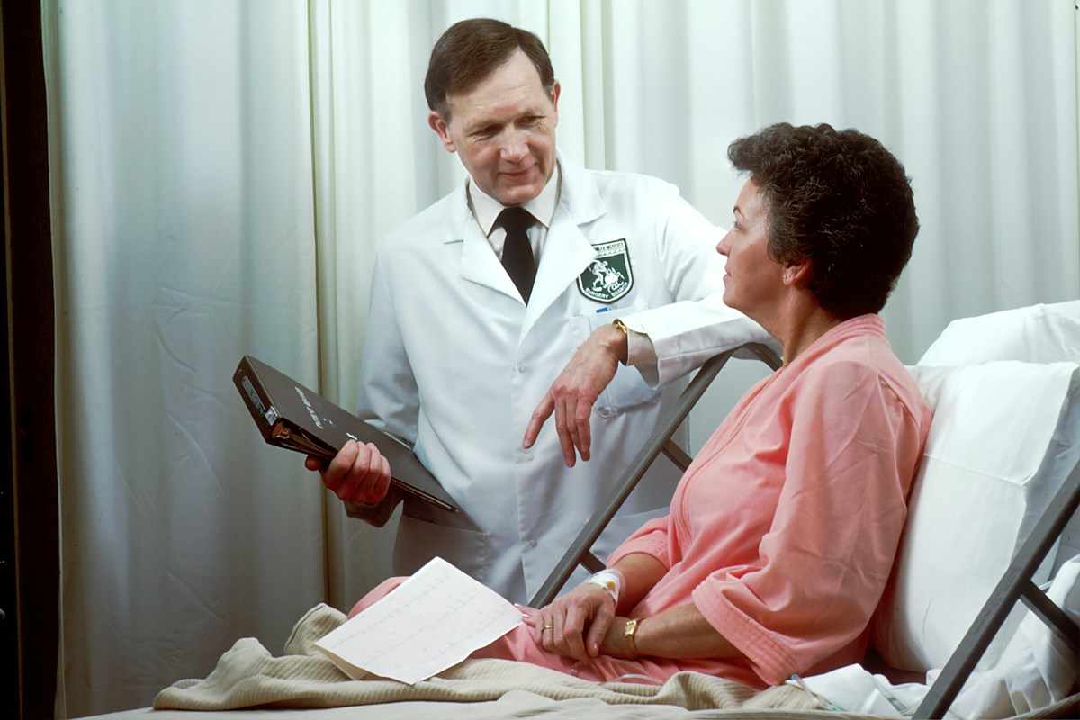 Holding hands in compassionate healthcare support